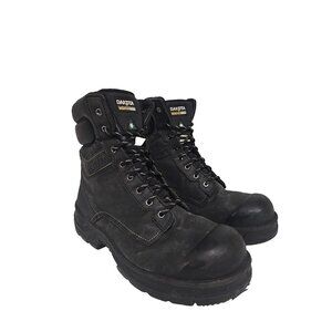 Dakota Men's 8'' 877 Steel Toe Steel Plate Safety Work Boots Black Size 12M
